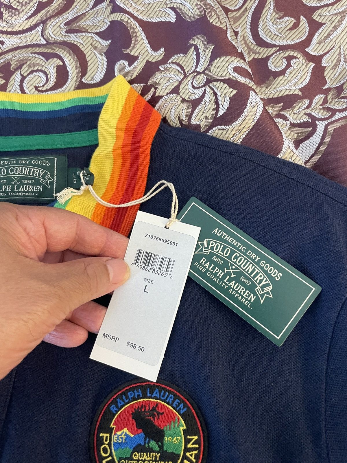 Polo Ralph Lauren Polo Country RL Polo Sportsman nwt 98.00 Size US L / EU 52-54 / 3 - 9 Thumbnail