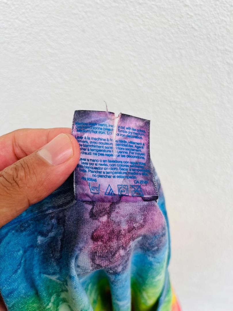 Japanese Brand × Vintage Vintage charlevoix, MI Tie Die Streetwear Fashion Style Size US XL / EU 56 / 4 - 8 Thumbnail