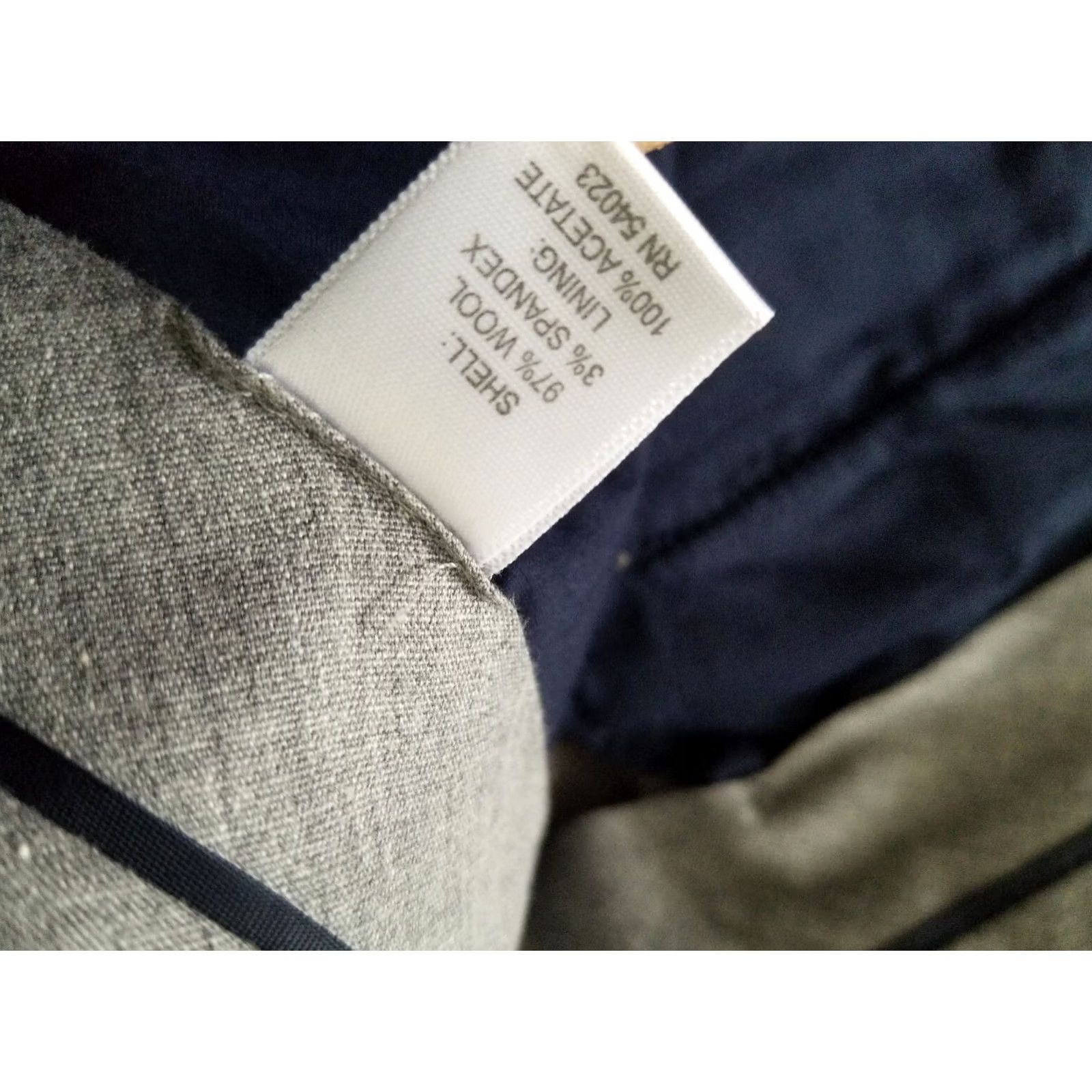 Banana Republic Banana Republic Dress Pants 33x32 Grey Gray Slack Chino Trouser Khaki 34x29 Size US 33 - 6 Thumbnail