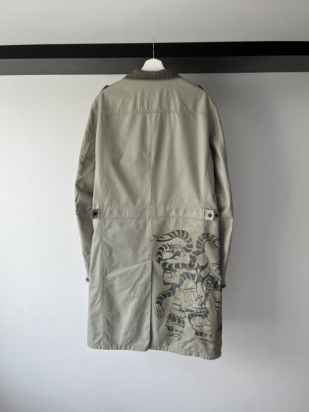Marithe + Francois Girbaud Vintage Marithe Francois Girbaud Trench Coat Jacket Size US L / EU 52-54 / 3 - 2 Thumbnail