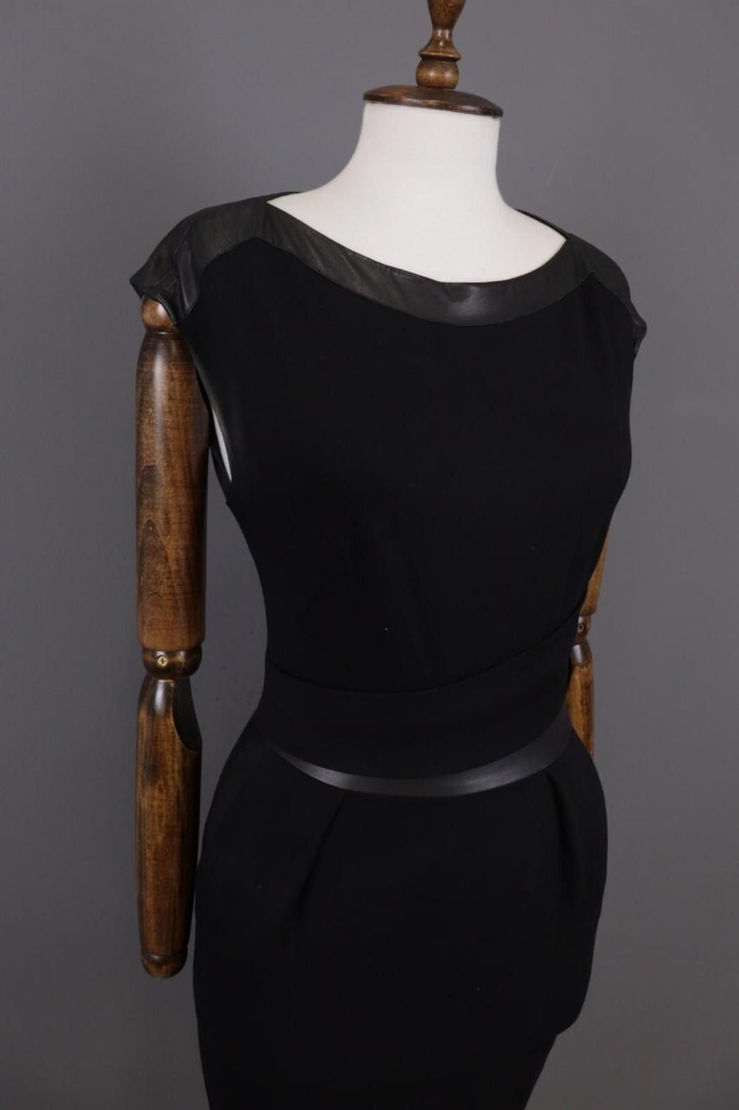 The Kooples The Kooples Black Bodycon A-Line Tank Short Dress Size 34 Size M / US 6-8 / IT 42-44 - 6 Thumbnail