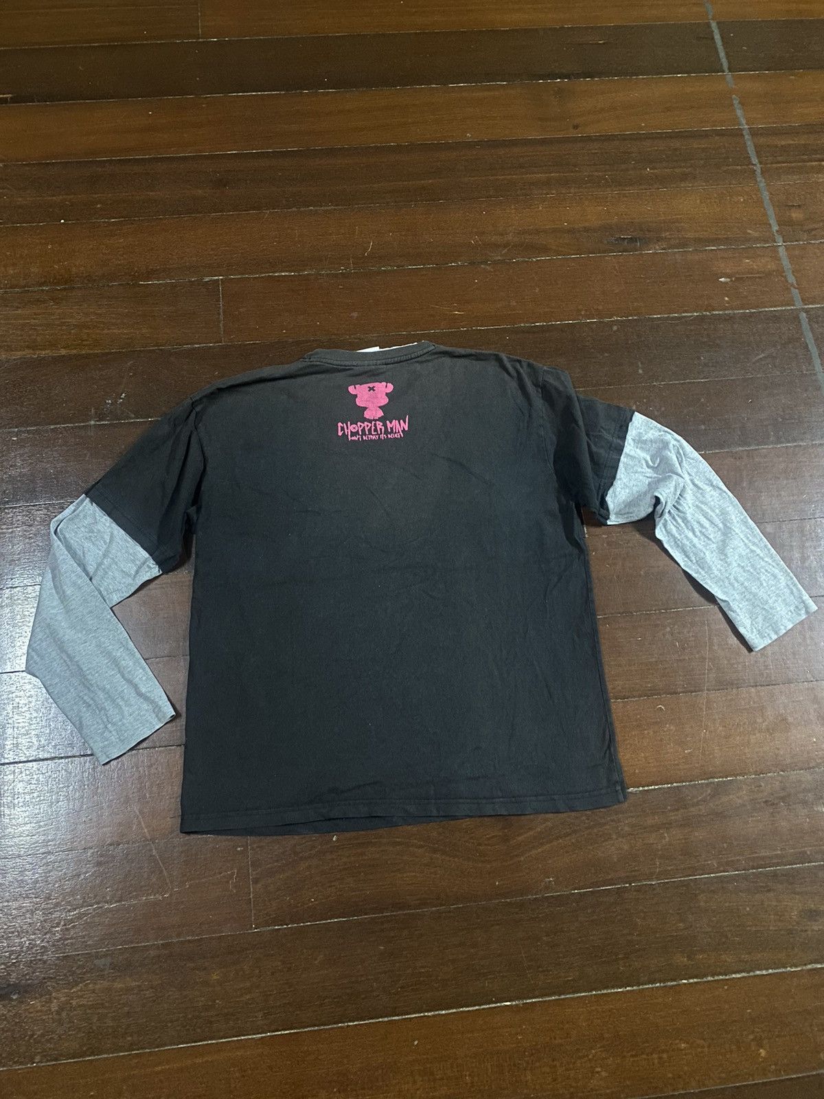Anime Vintage ONE PIECE tony chopper man sun faded Anime Tee Size US XL / EU 56 / 4 - 8 Thumbnail