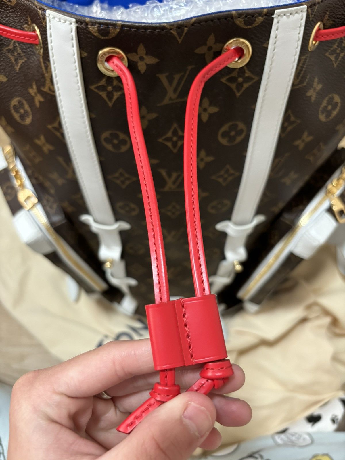Louis Vuitton × NBA Louis Vuitton x NBA Christopher Soft Trunk Backpack Size ONE SIZE - 9 Thumbnail