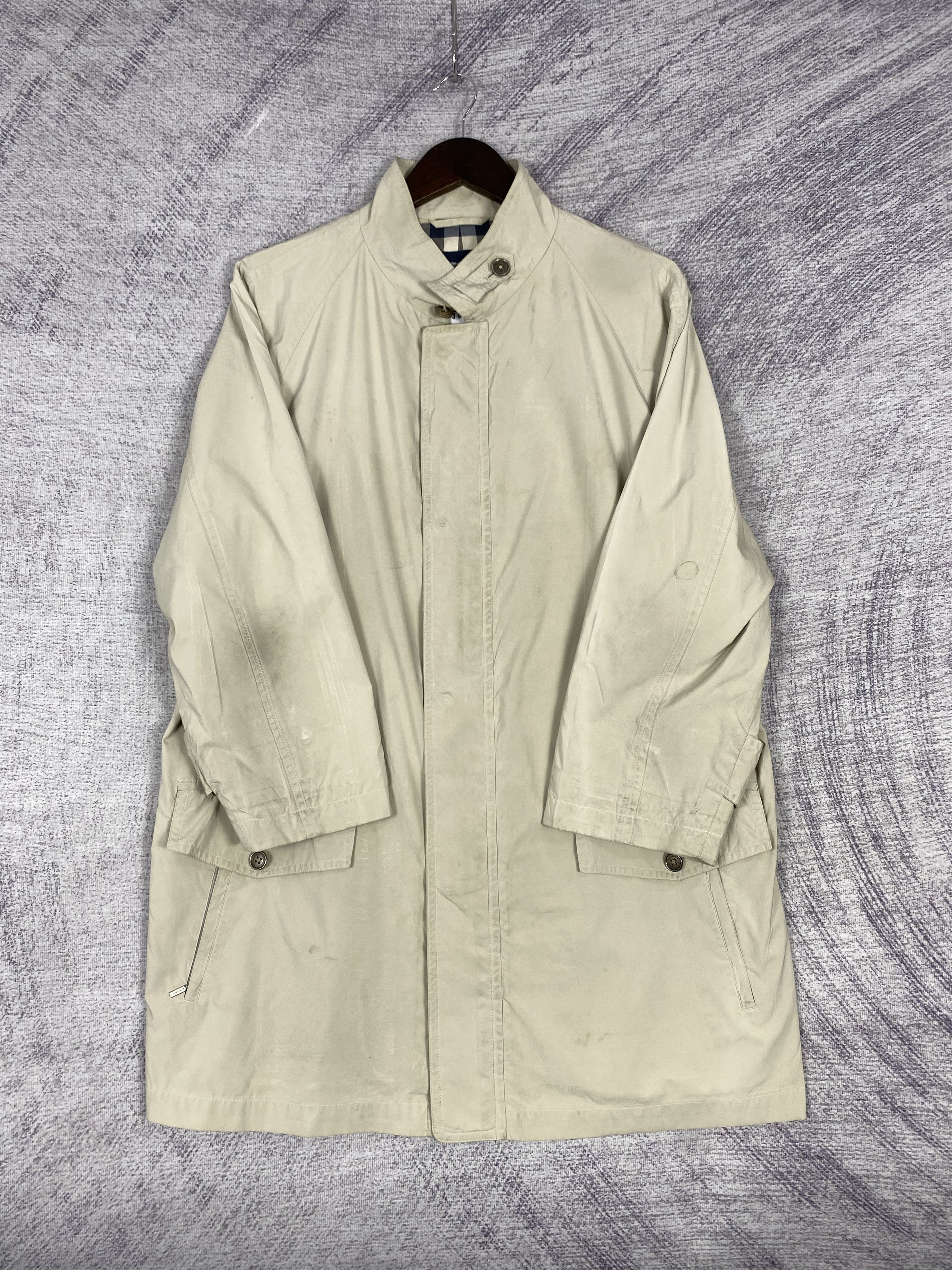 Burberry Vintage Burberry London Trench Coat Beige Cotton Shell Size US L / EU 52-54 / 3 - 4 Thumbnail