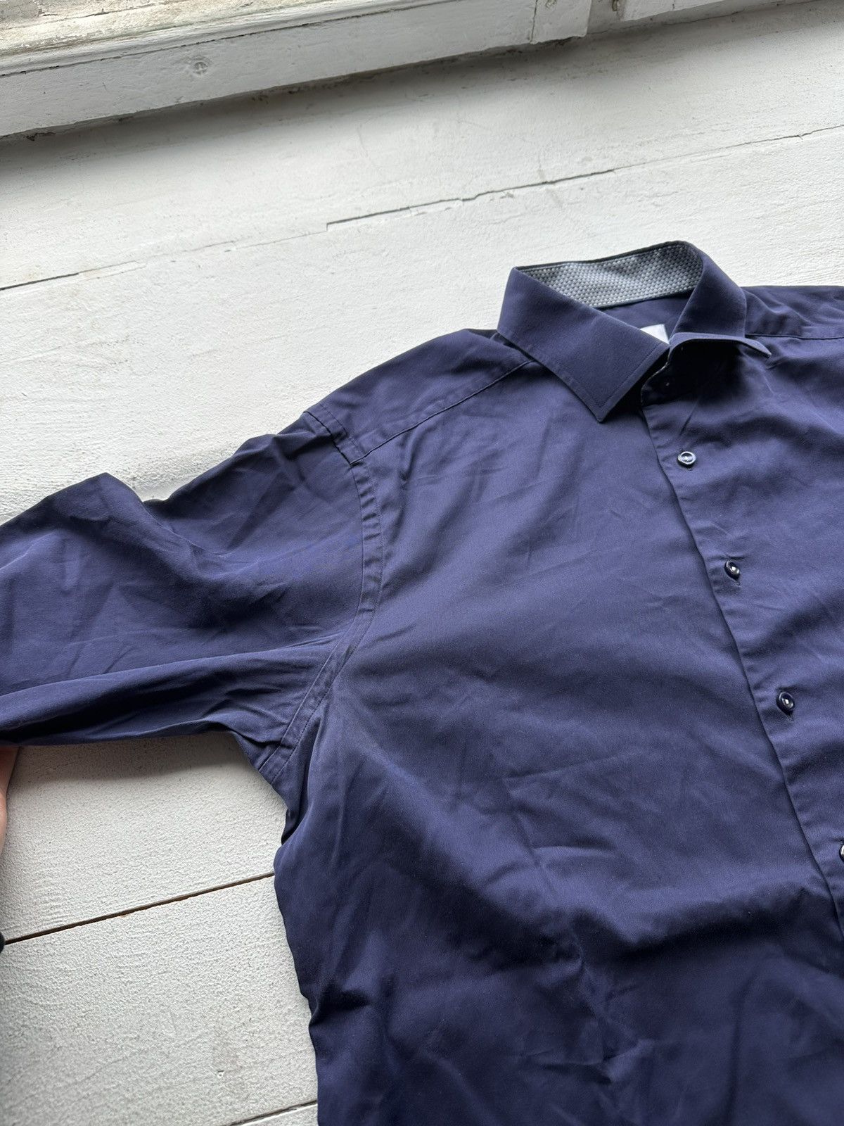 Eton × Vintage 🚨 VINTAGE ETON Spa Button Up Luxury Shirt Made in Italy Size US M / EU 48-50 / 2 - 8 Thumbnail