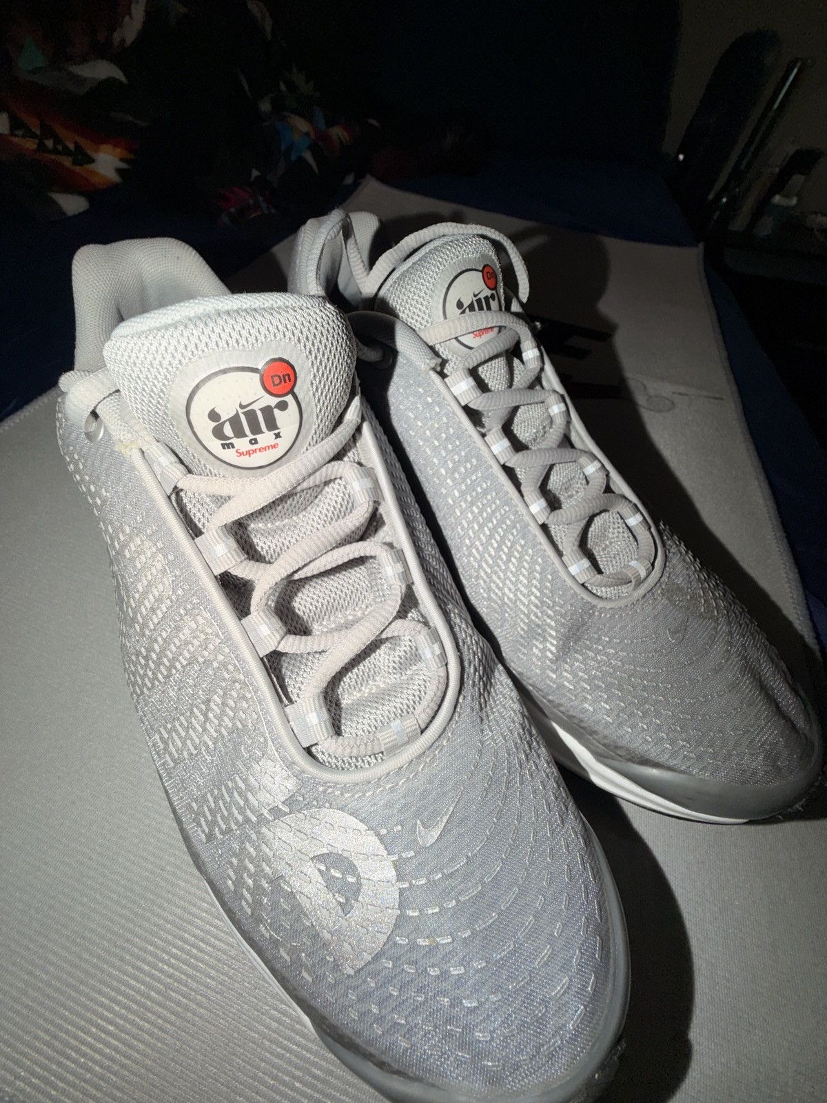 Nike × Supreme GOAT Nike x Supreme- Air Max Silver Bullet F&F- 9.5M Size US 9.5 / EU 42-43 - 7 Thumbnail