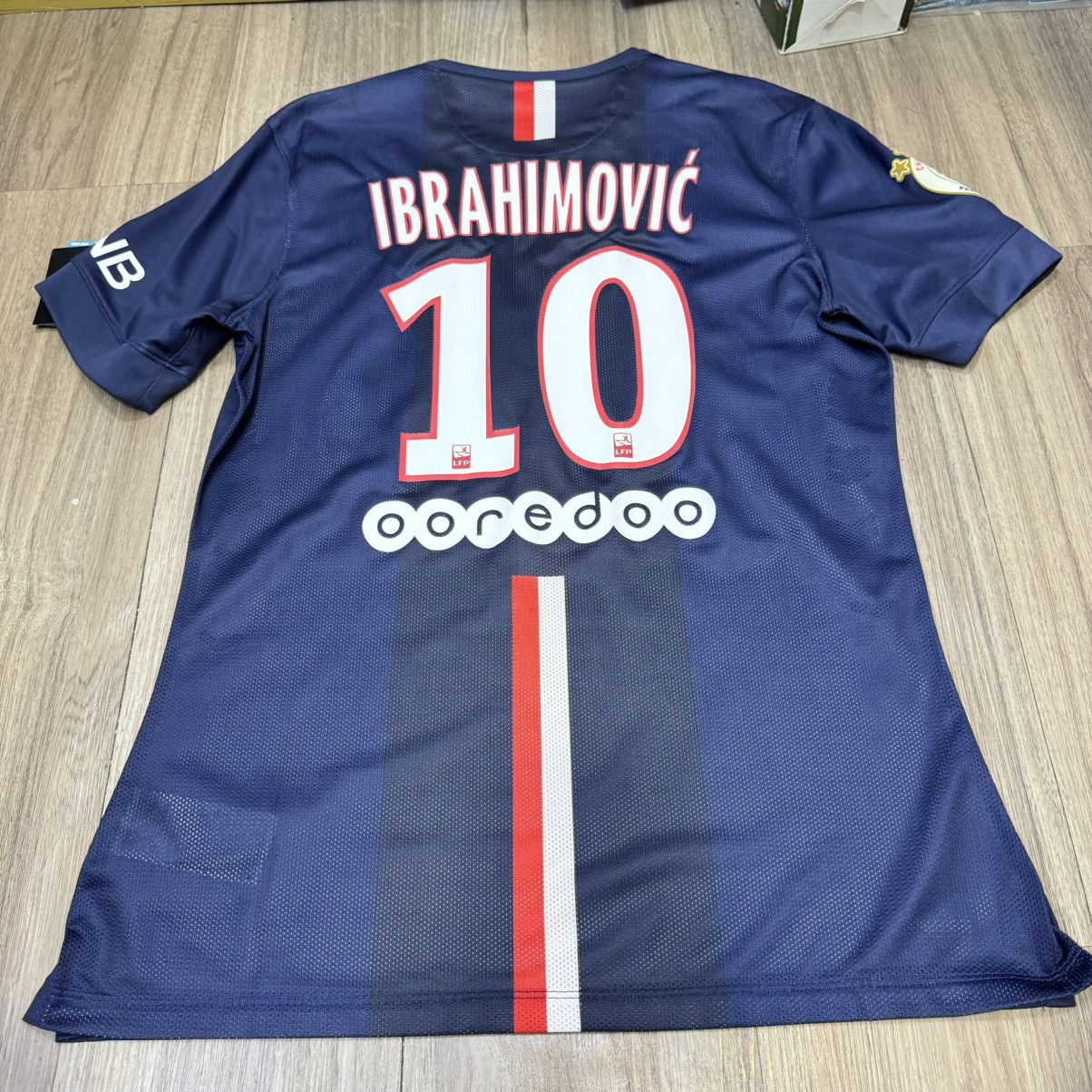 Nike × Sports Specialties PSG 14/15 player issue home shirt #10 Ibrahimovic(Bnwt) Size US L / EU 52-54 / 3 - 2 Thumbnail