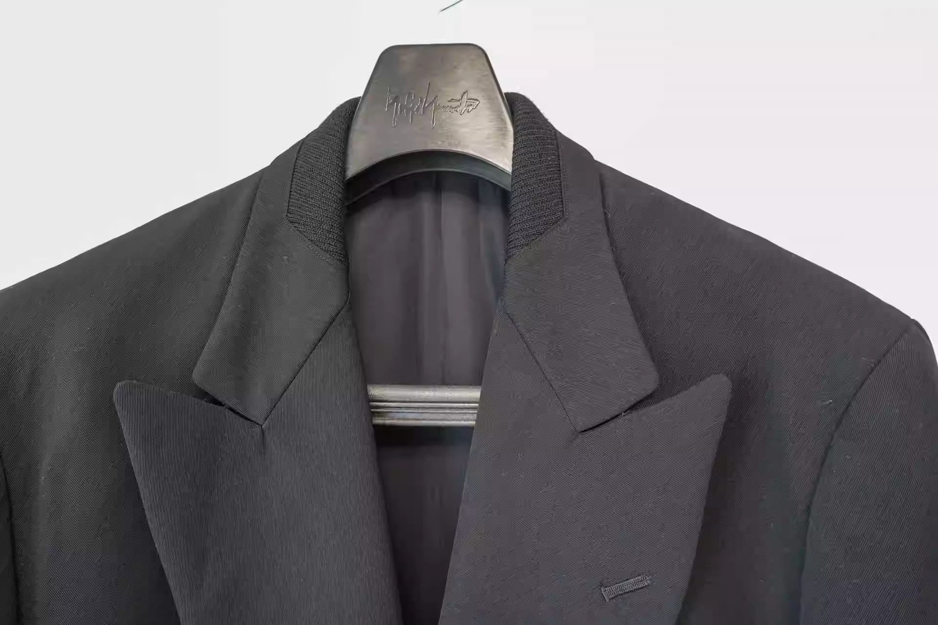 Yohji Yamamoto Yohji Yamamoto Knitted Gun Lapel Double-breasted Jacket-250 Size US S / EU 44-46 / 1 - 4 Thumbnail