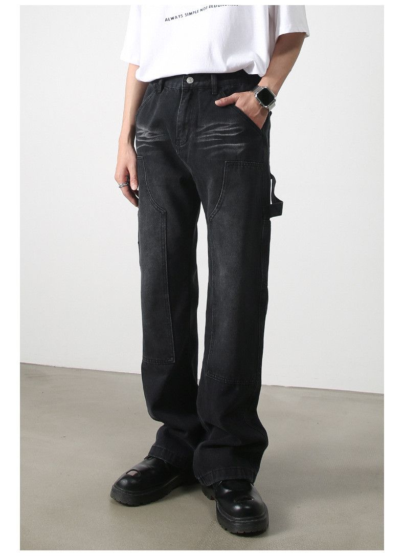 Japanese Brand × Vintage American retro stitching casual flared loose jeans Size US 32 / EU 48 - 2 Thumbnail