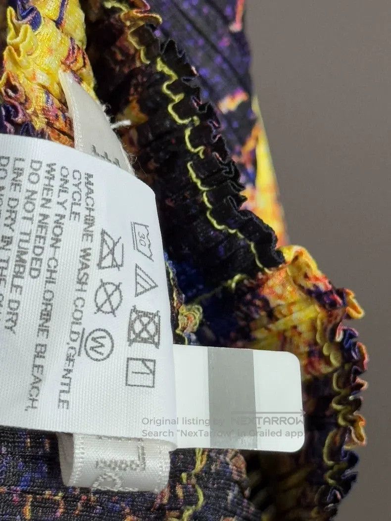 Issey Miyake Issey Miyake size:3 Main Line Small Fish Scale Irregular T Size 22" - 4 Thumbnail