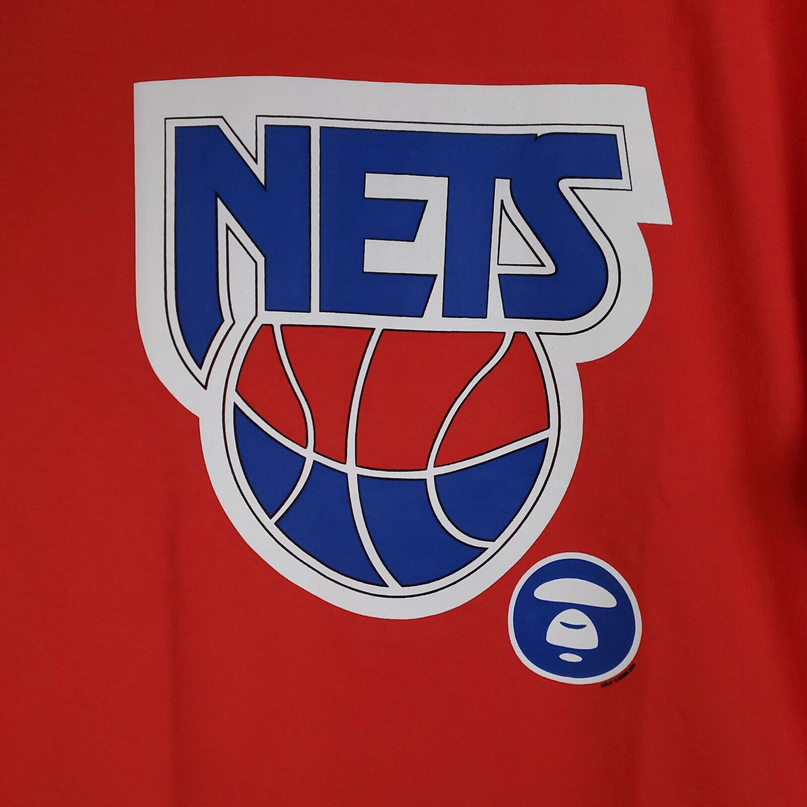Aape Aape x Mitchell & Ness New Jersey Nets Tee Size US L / EU 52-54 / 3 - 3 Thumbnail