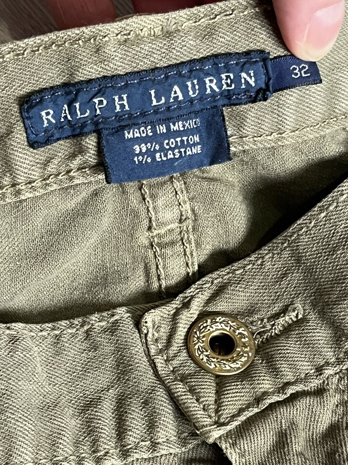 Lauren Ralph Lauren × Ralph Lauren × Ralph Lauren Blue Label Ralph Lauren man’s khaki jeans pants size 32 Size US 32 / EU 48 - 2 Thumbnail