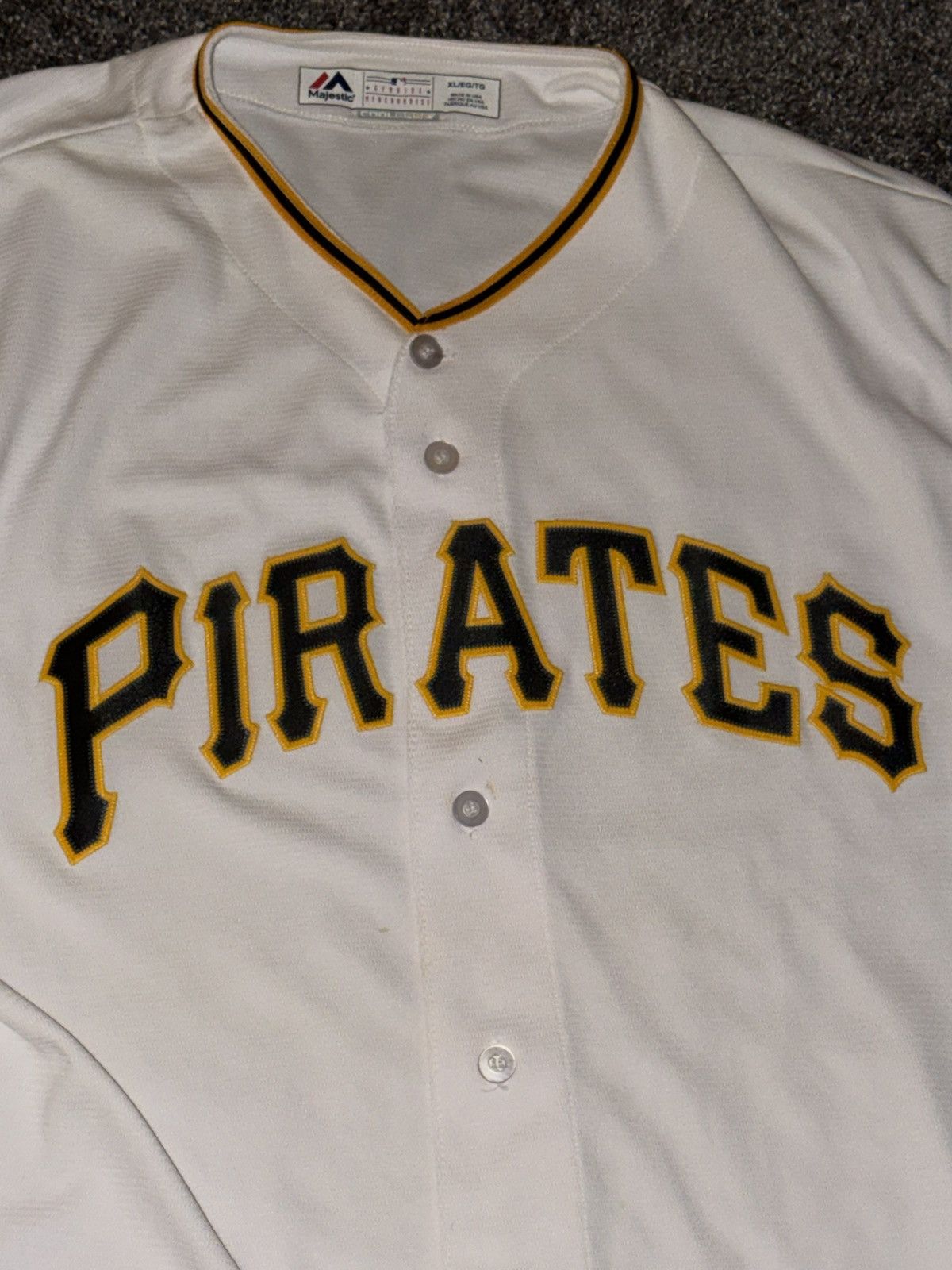 Majestic Majestic MLB Pittsburgh Pirates Jersey Mens Size XL Size US XL / EU 56 / 4 - 10 Thumbnail