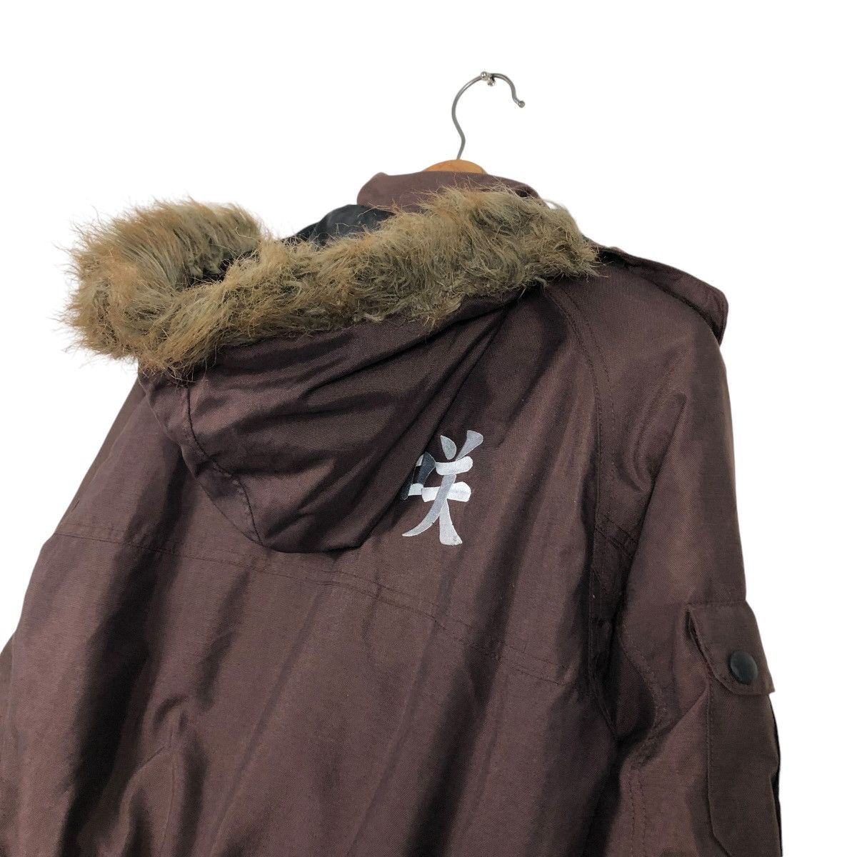 Vintage 🔥VINTAGE BIKER BOMBER JACKET FUN & FUNCTION FUR HOODIE Size US M / EU 48-50 / 2 - 12 Thumbnail