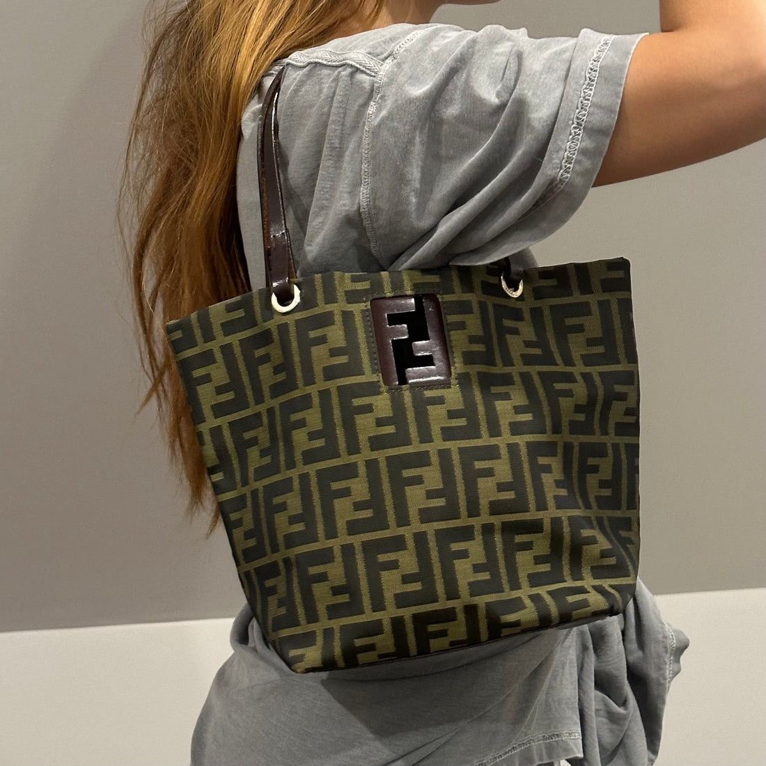 Fendi Fendi brown zucca camvas tote Size ONE SIZE - 1 Thumbnail