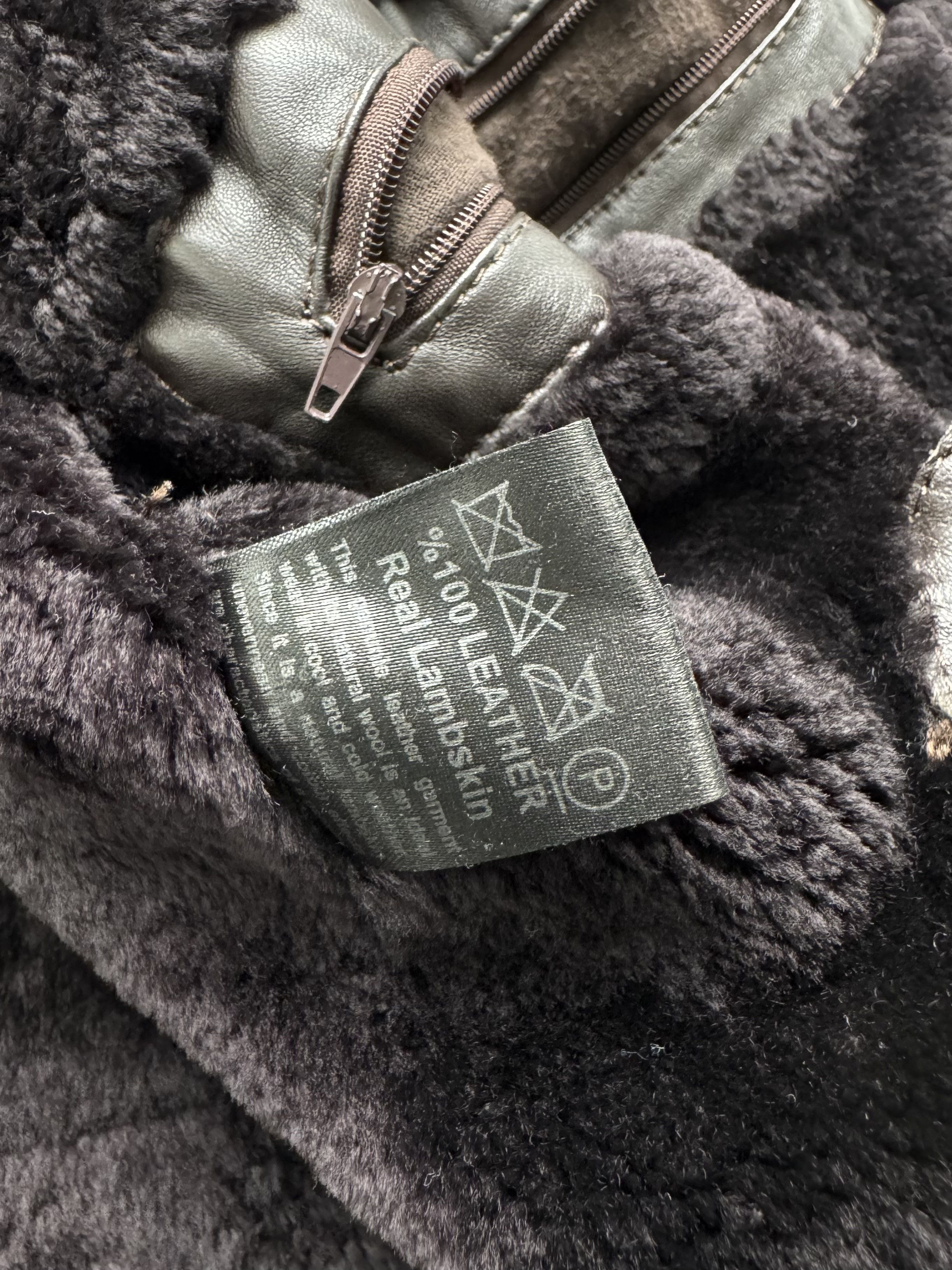 Vintage Vintage Real Sheepskin Coat (B250)D15E2 Size US XXL / EU 58 / 5 - 11 Thumbnail