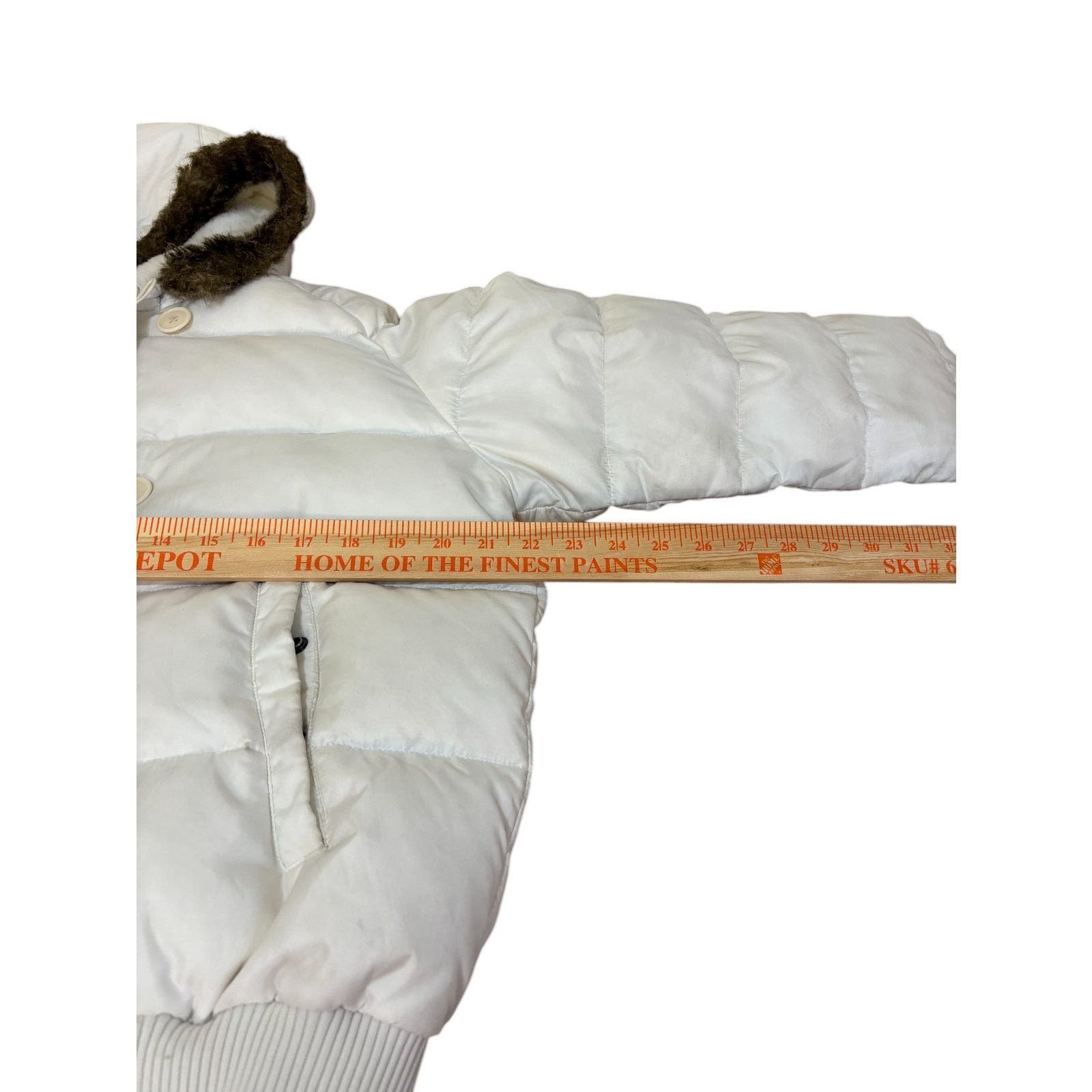 Ralph Lauren Polo Ralph Lauren Jacket Women Large White Puffer Down Size L / US 10 / IT 46 - 8 Thumbnail