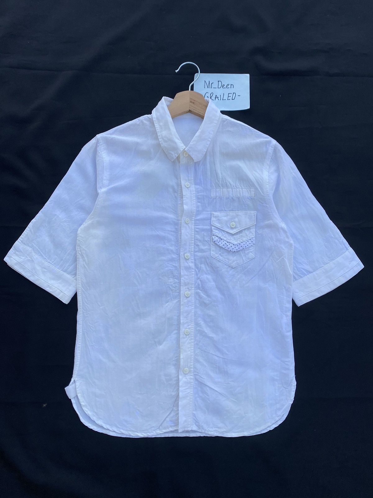 Marithe + Francois Girbaud Rare Vintage Marithe Francois Girbaud Buttons Shirt Size US S / EU 44-46 / 1 - 1 Thumbnail