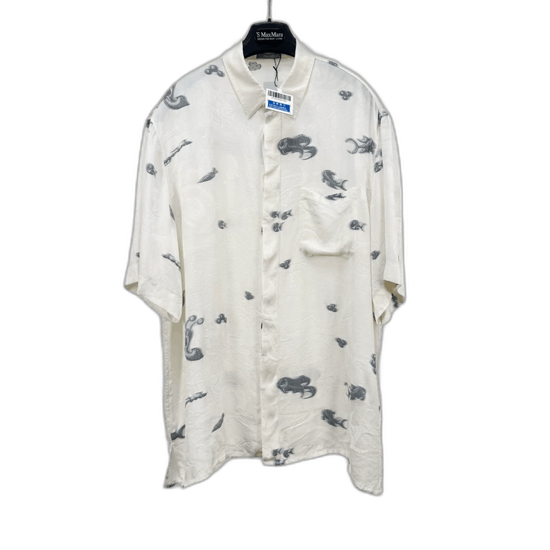 Dior Dior x Kenny silk ocean shirt Size US M / EU 48-50 / 2 - 1 Thumbnail