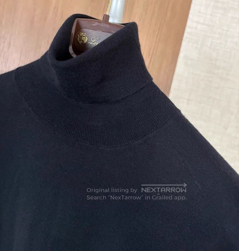 Hermes Hermes Autumn-Winter Men's High-Neck Cashmere Sweater Size US L / EU 52-54 / 3 - 3 Thumbnail