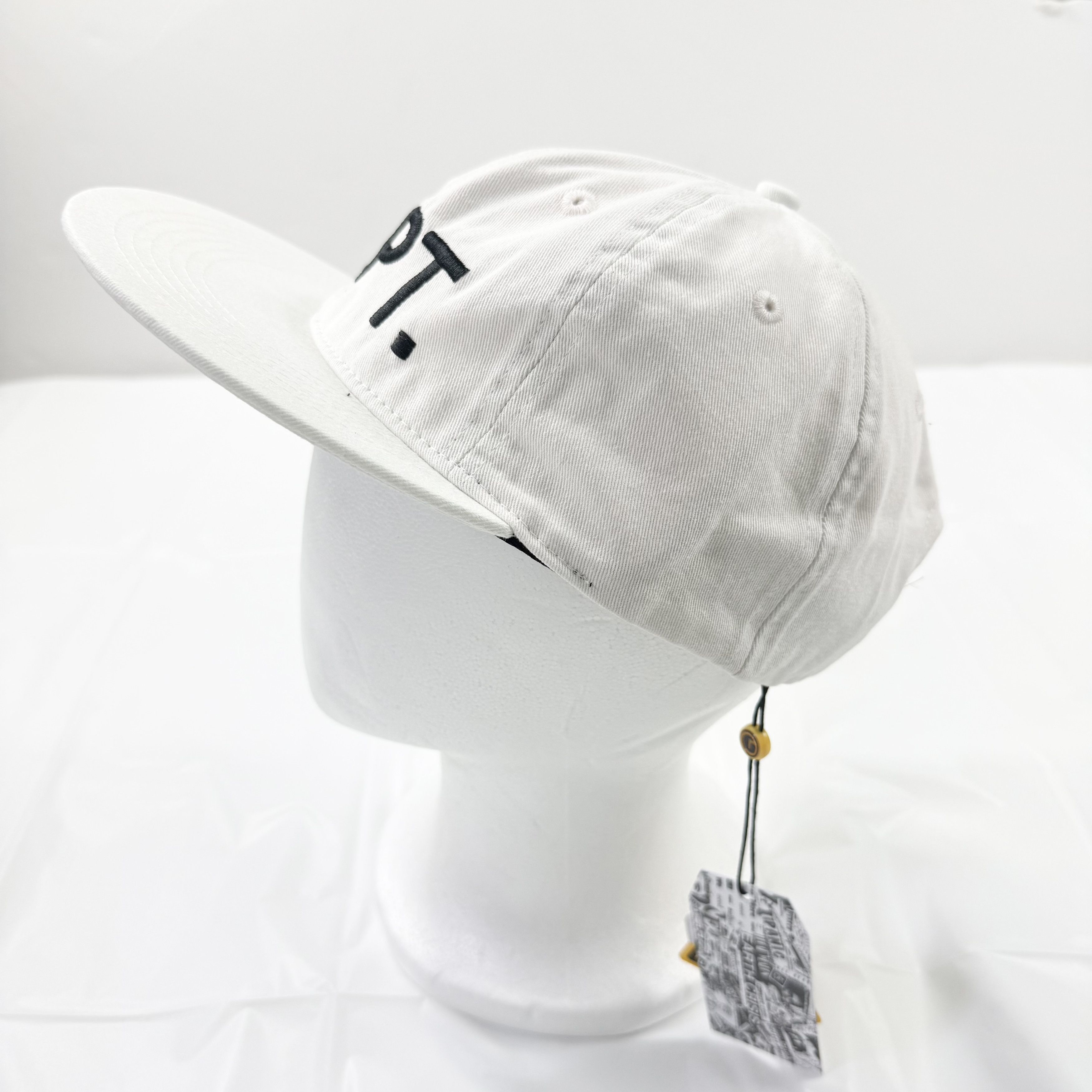 Gallery Dept. Gallery Dept White DEPT Logo Embroidered Snapback Hat Size ONE SIZE - 4 Thumbnail