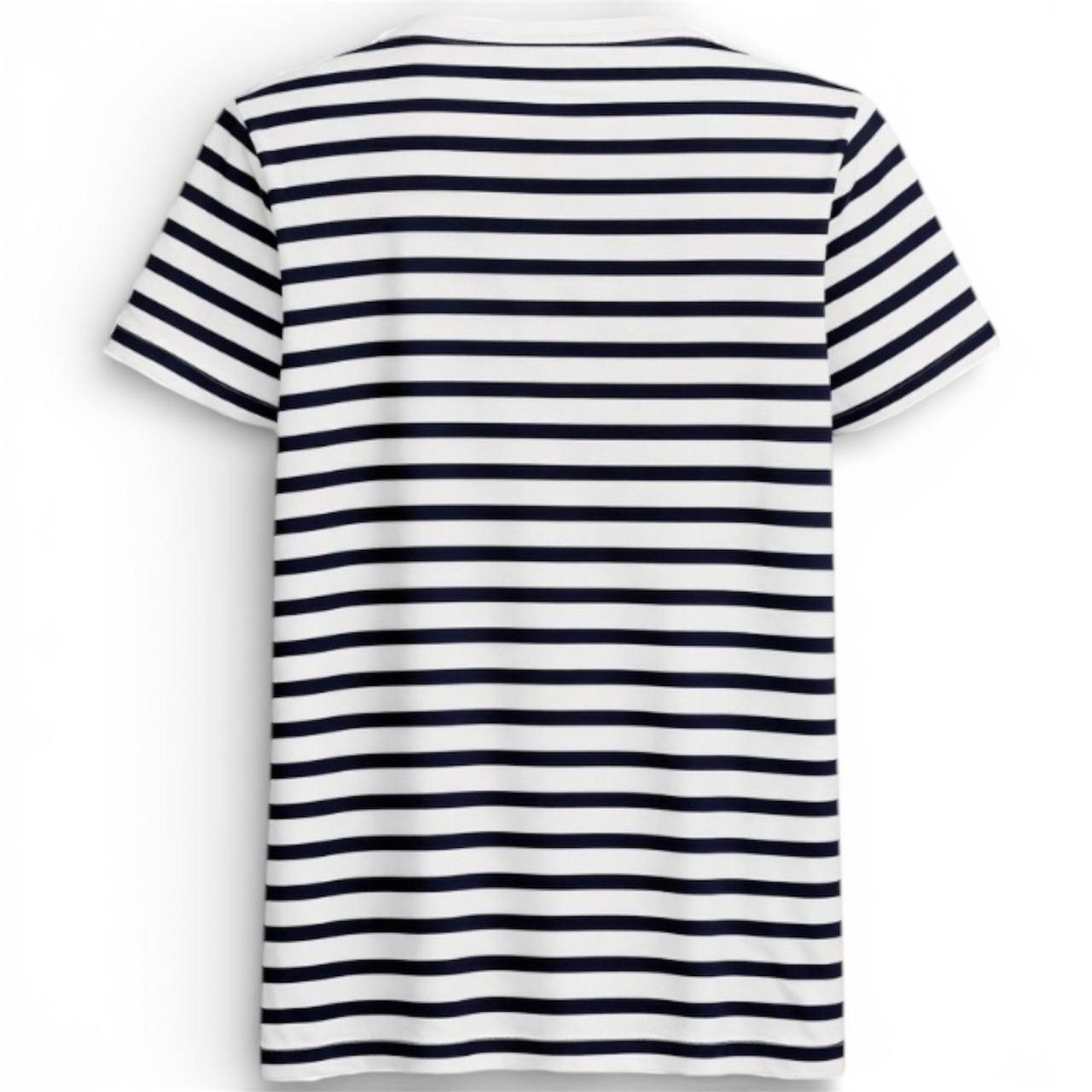 Folk FOLK STRIPED MENS COTTON CLASSIC T SHIRT SZ M Size US M / EU 48-50 / 2 - 2 Thumbnail
