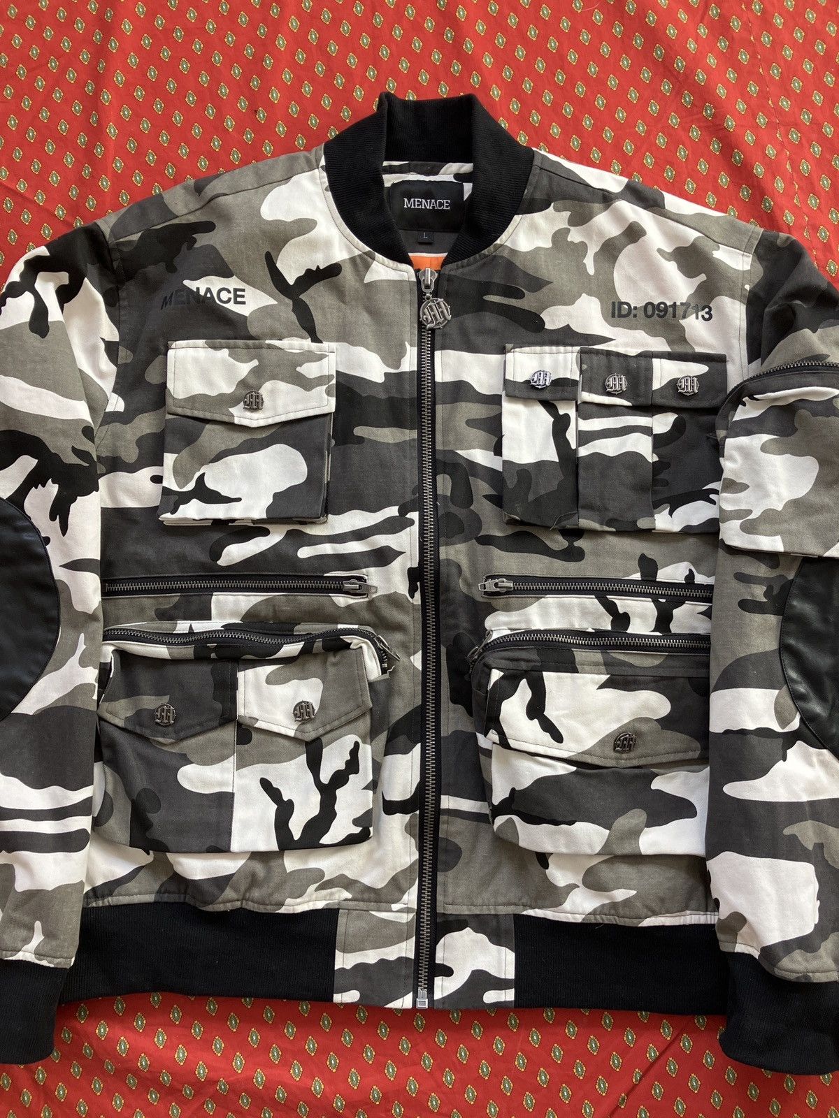 Menace Menace Snow Camo Jacket Size US L / EU 52-54 / 3 - 1 Thumbnail