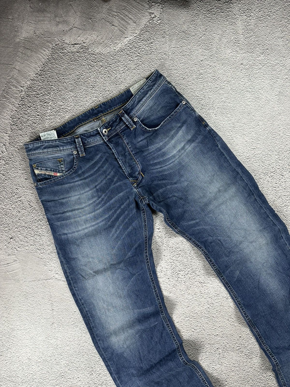 Diesel Vintage Diesel Industry Baggy Denim Jean Y2K Old Money Size US 34 / EU 50 - 6 Thumbnail