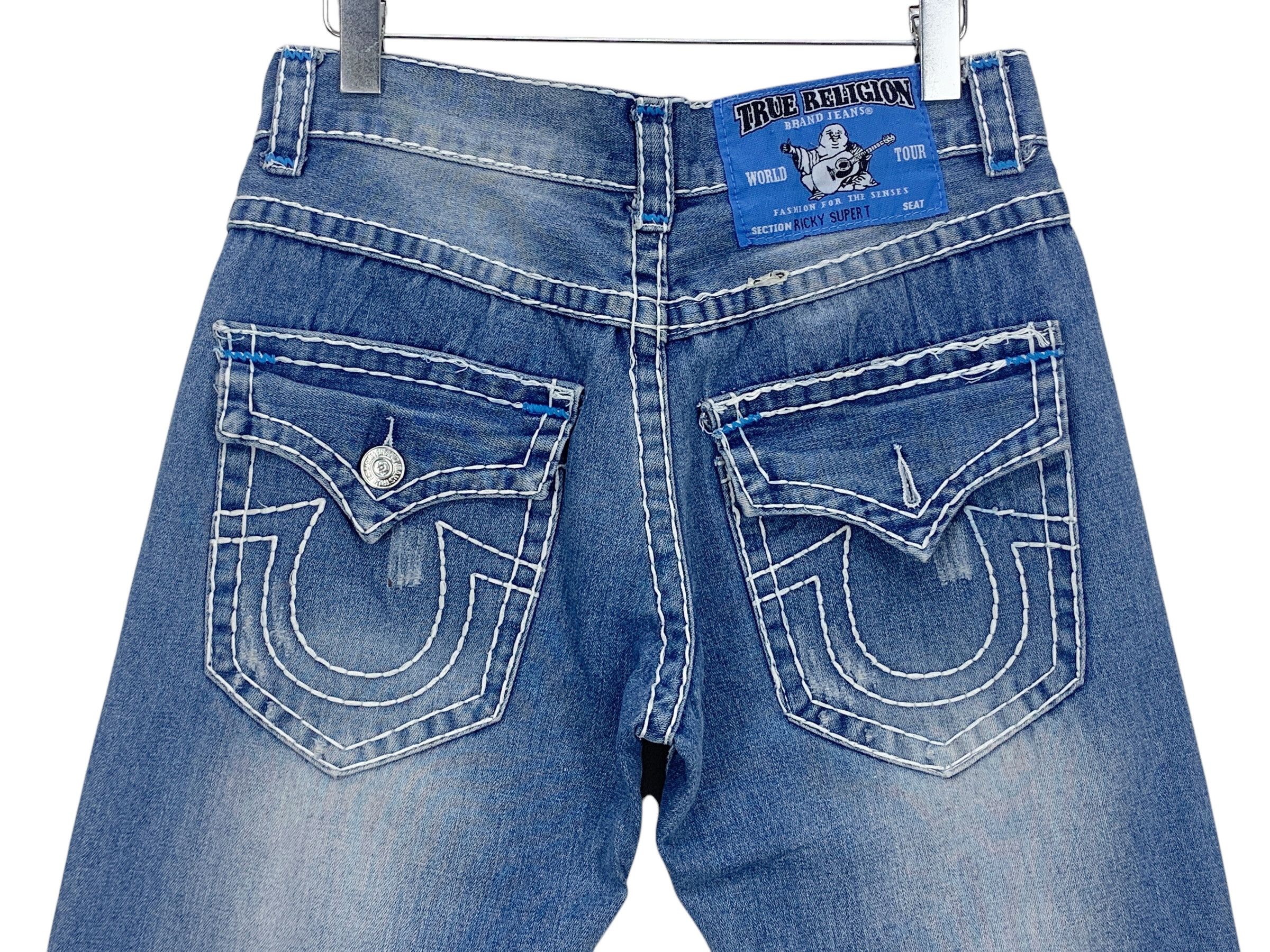 True Religion True Religion Jeans Ricky Super T Jeans Size US 32 / EU 48 - 6 Thumbnail