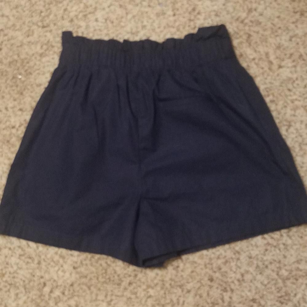 Zara Zara Blue Shorts Size Medium Size 32" / US 10 / IT 46 - 2 Thumbnail