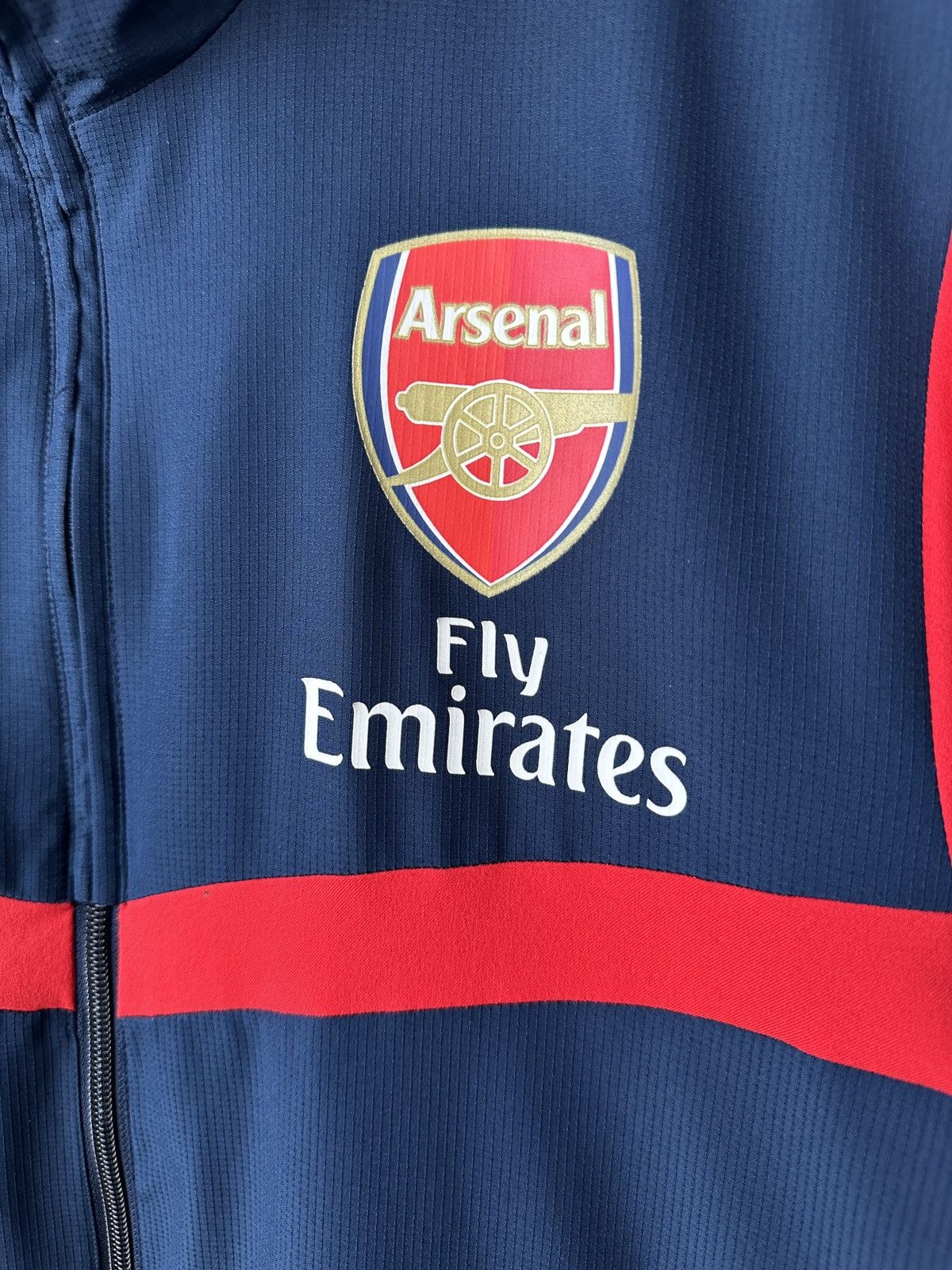Adidas ADIDAS Arsenal London 19/20 Training Football Track Jacket Size US L / EU 52-54 / 3 - 6 Thumbnail