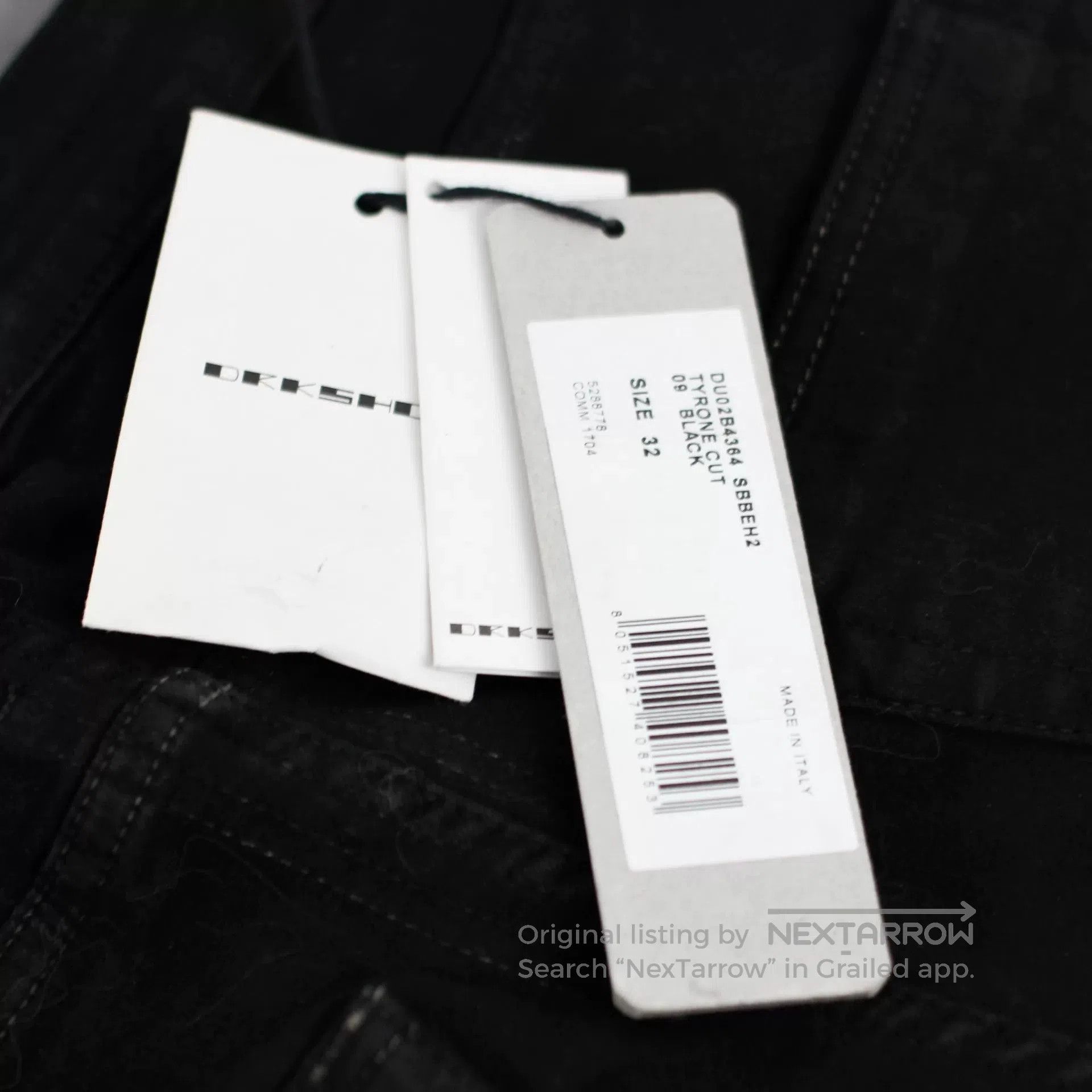 Rick Owens rick owens black denim long pants. Size US 32 / EU 48 - 6 Thumbnail