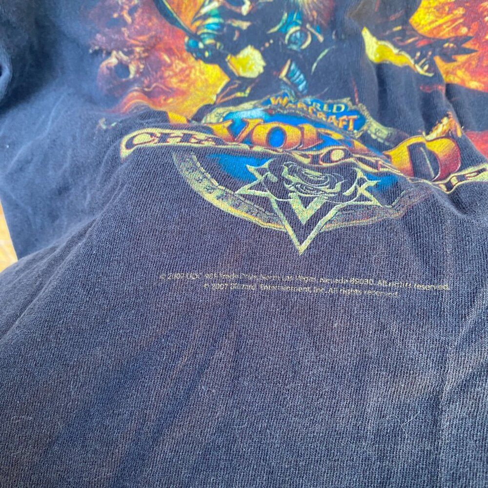 Vintage RARE World of Warcraft Championships Competitor T Shirt XL Size US L / EU 52-54 / 3 - 9 Thumbnail