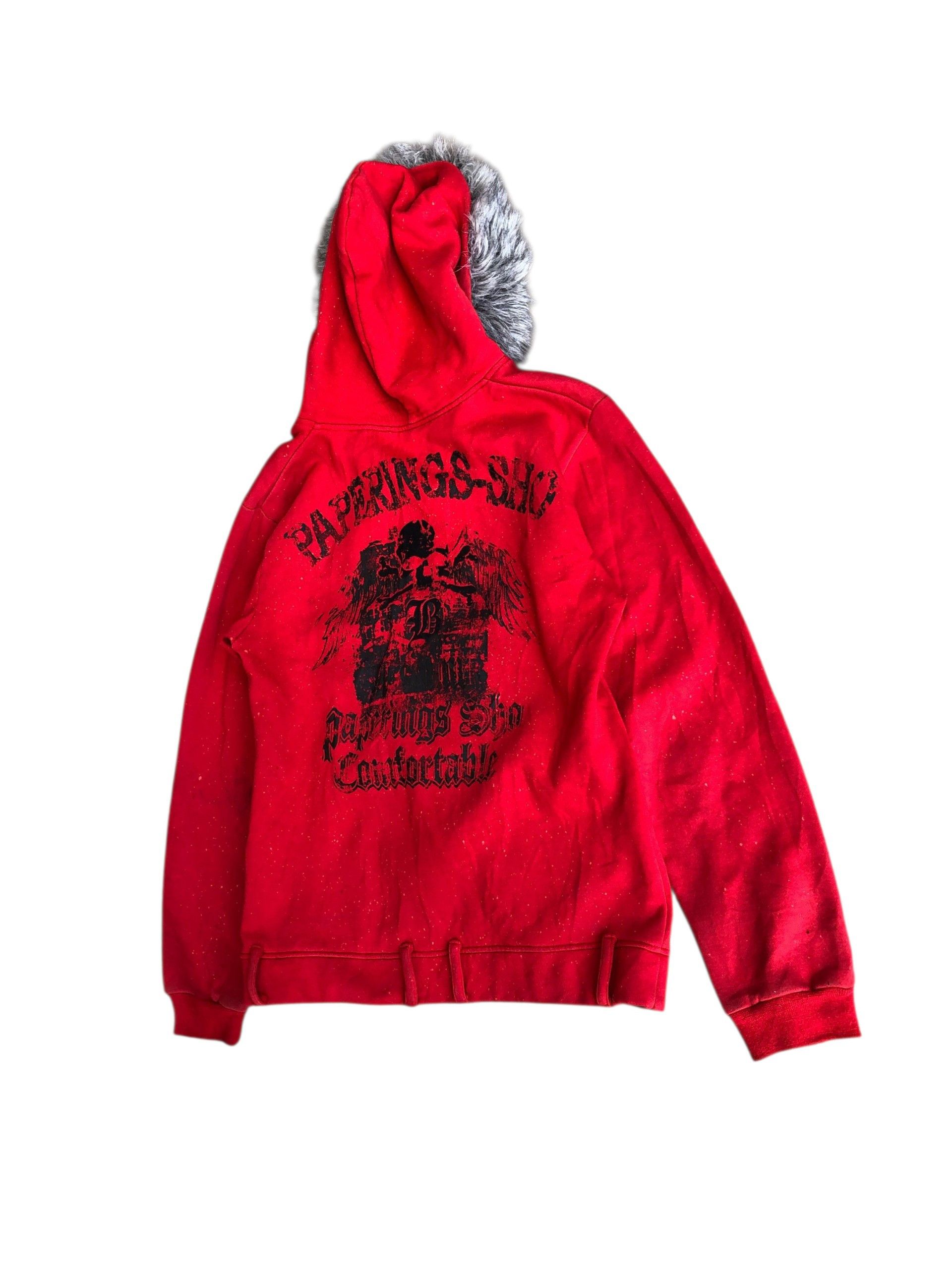 If Six Was Nine 2000s Berning Sho Raccoon Fur Jacket Vkei Style Size US M / EU 48-50 / 2 - 4 Thumbnail
