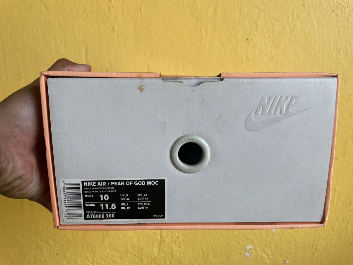 Fear of God × Nike Nike Air / Fear of God MOC Sneakers Shoes Size US 10 / EU 43 - 12 Thumbnail