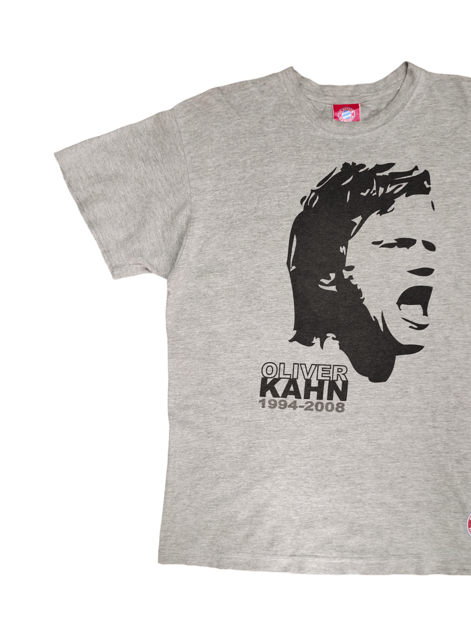 Vintage Vintage FC Bayern Munich Oliver Kahn 1994-2008 T-Shirt Size US L / EU 52-54 / 3 - 6 Thumbnail