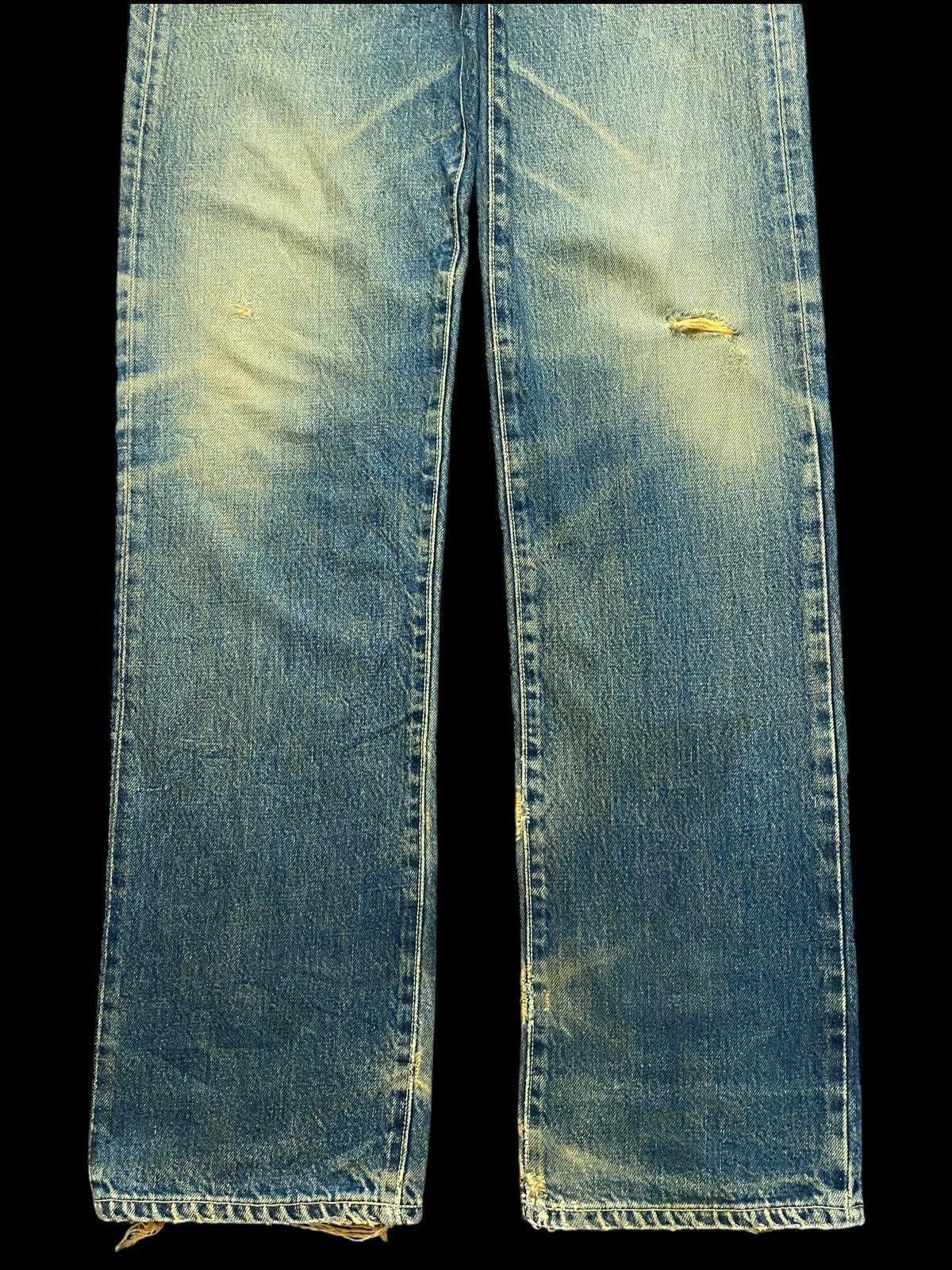 Vintage Vintage Japanese Brand Large Selvedge Rusty Skinny Jeans Size US 27 - 5 Thumbnail