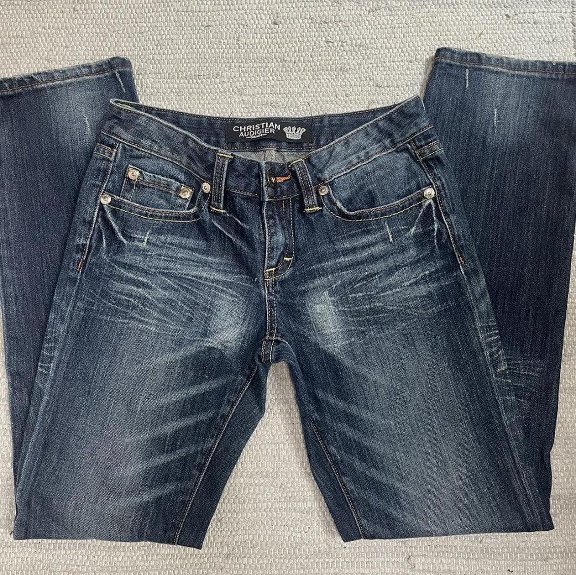 Christian Audigier × Ed Hardy ed hardy x christian audigier jeans Size 27" / US 4 / IT 40 - 2 Thumbnail