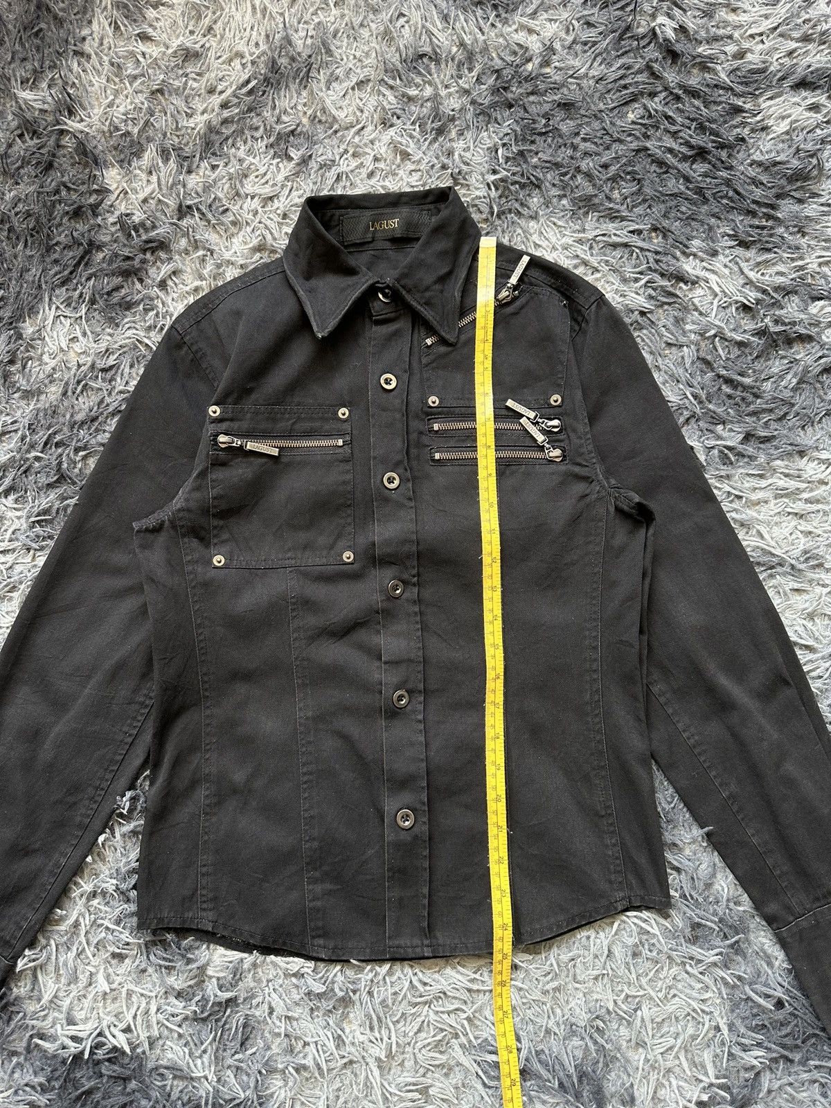 Lip Service SS06 - Lagust Anarchism multizipper shirt Size US M / EU 48-50 / 2 - 12 Thumbnail
