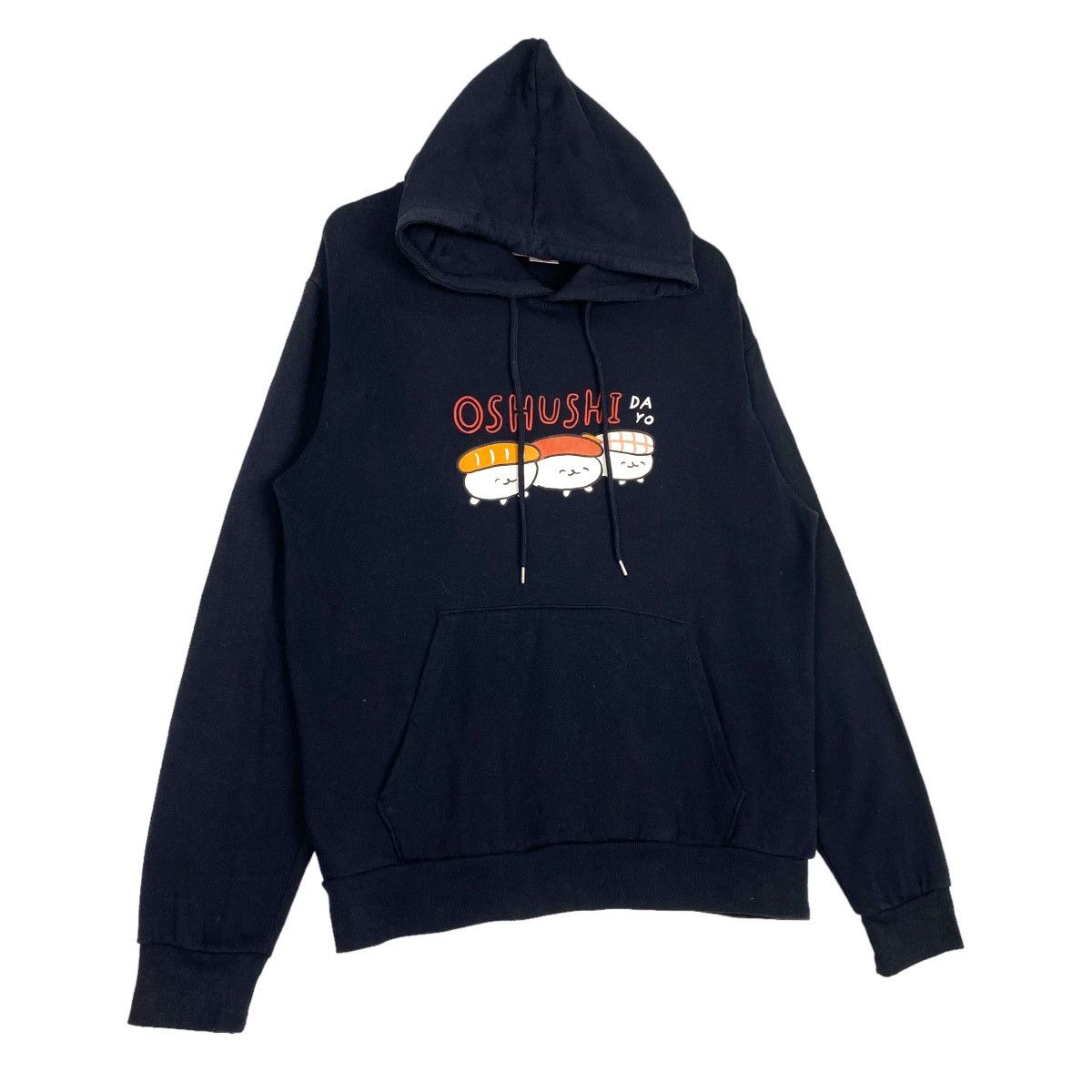 Designer × Vintage Oshushi Hoodie Sweatshirt Pull Over Size US M / EU 48-50 / 2 - 4 Thumbnail