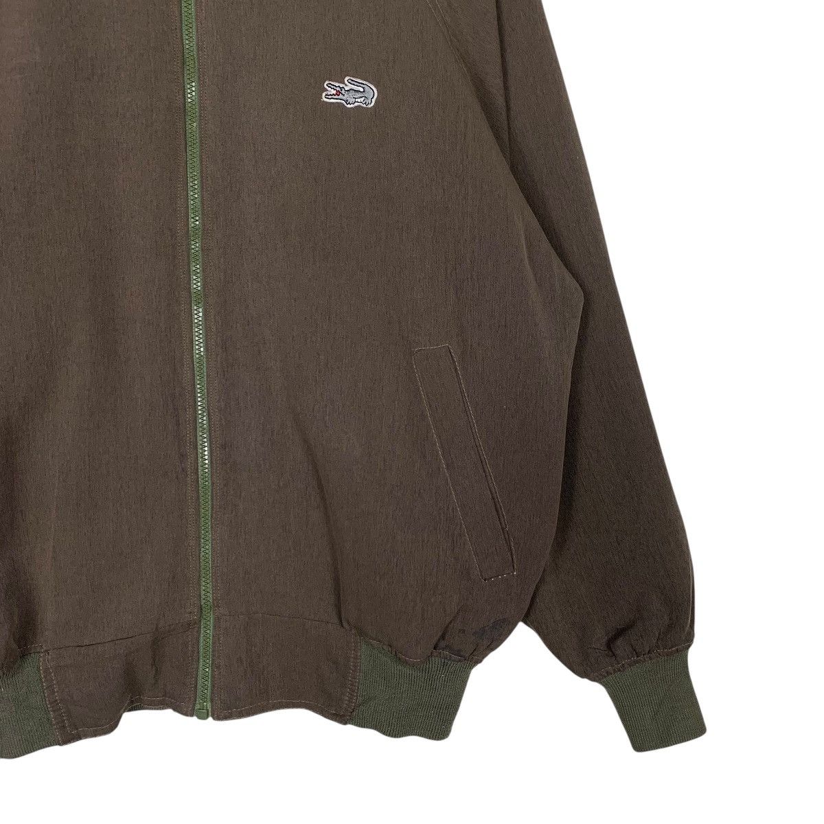 Lacoste Vintage Crocodile Fleece Bomber Jacket Size US M / EU 48-50 / 2 - 4 Thumbnail