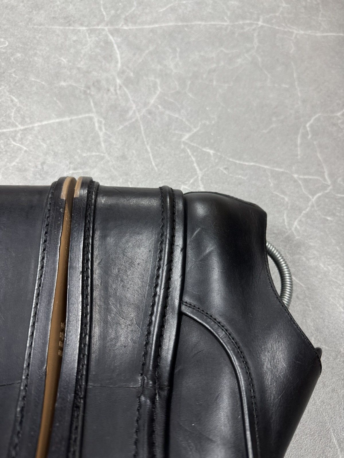 Maison Margiela Maison Margiela Rare Platforms Black Leather Fastener Size US 9 / IT 39 - 5 Thumbnail