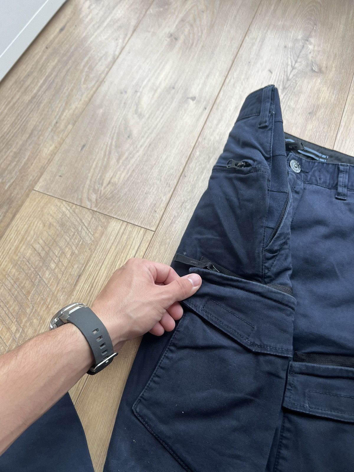 Stone Island STONE ISLAND CARGO MULTIPOCKET Y2K RARE CARGO PANTS Size US 28 / EU 44 - 6 Thumbnail