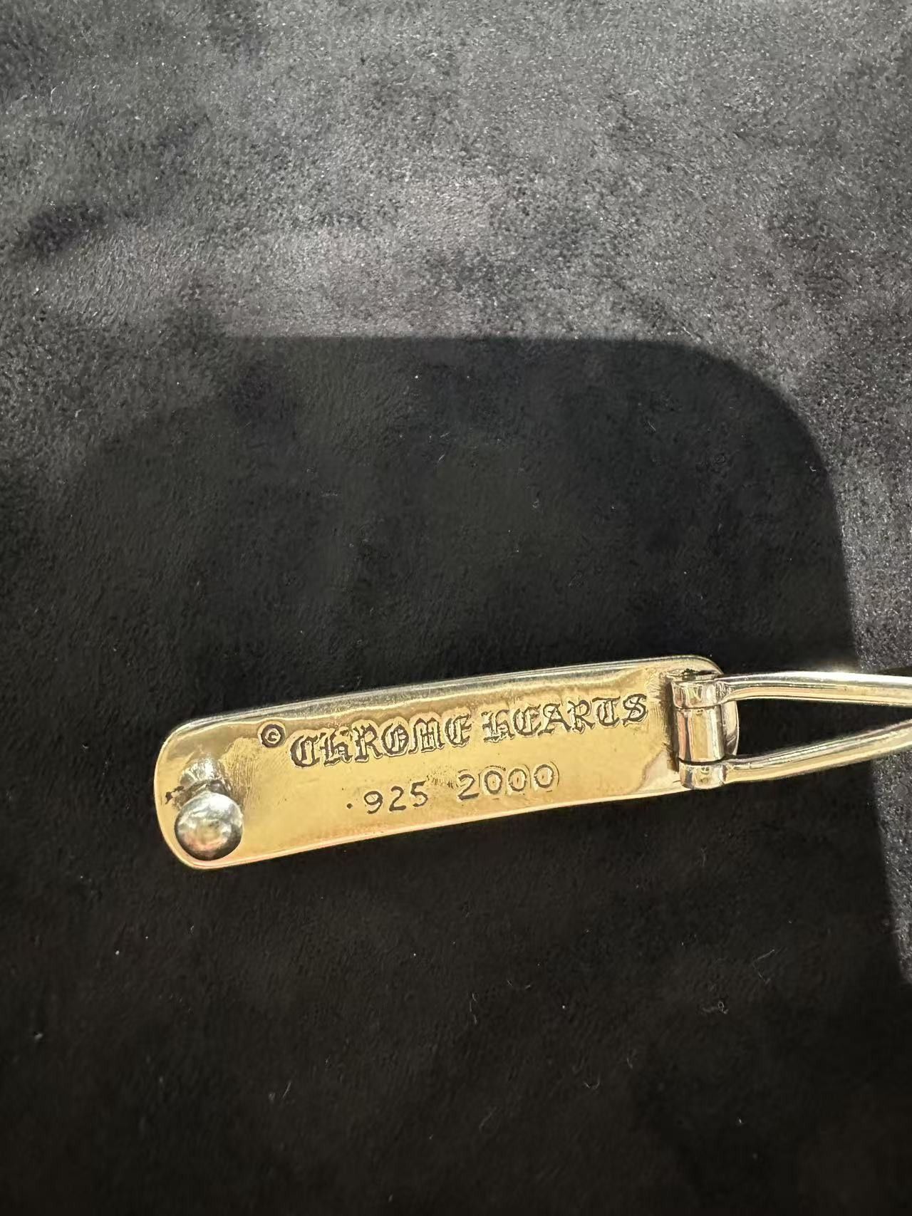 Chrome Hearts Chrome Hearts Silver Triple Cross Hair Clip Size ONE SIZE - 7 Thumbnail
