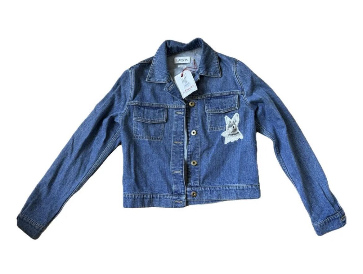 Lanvin Lanvin Botanica long sleeve denim jacket Size XS / US 0-2 / IT 36-38 - 1 Thumbnail