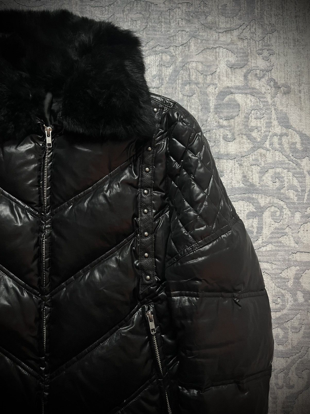 JACKROSE JACKROSE puffer jacket studded fur Size US M / EU 48-50 / 2 - 2 Thumbnail