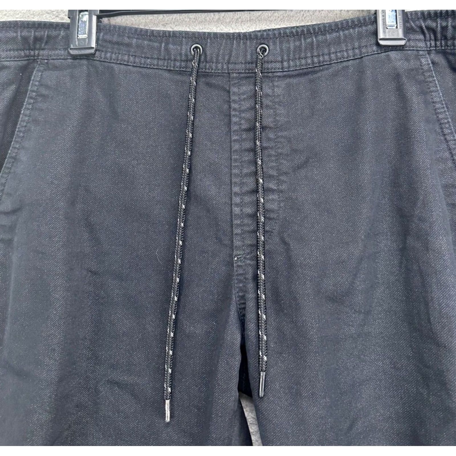 Express Express Pants Mens 34 Black Jogger Stretch Drawstring Elastic Waist Tapered Leg Jeans & Pants Size US 34 / EU 50 - 6 Thumbnail