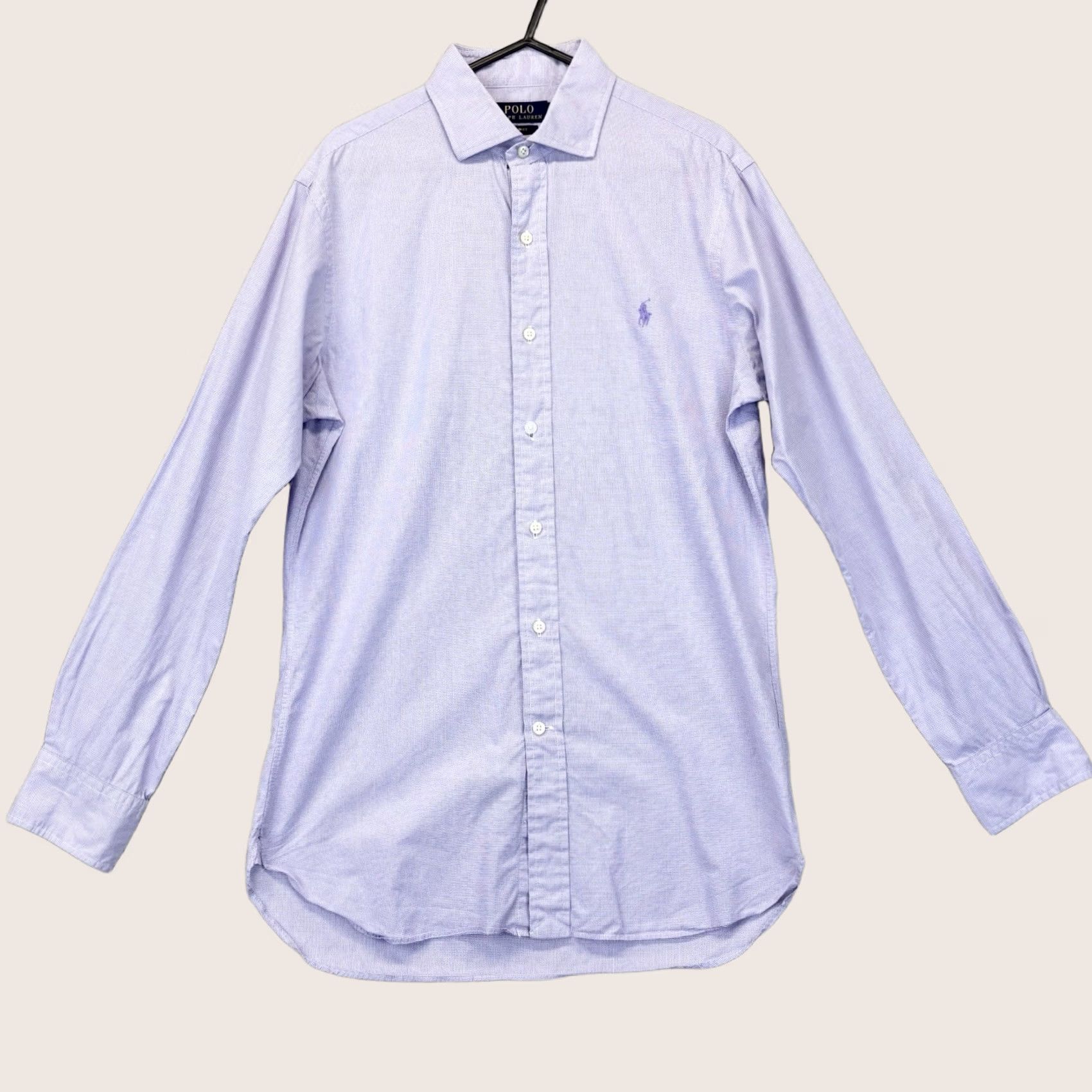 Polo Ralph Lauren Polo Ralph Lauren Shirt Slim Fit Purple Check Button Up Men’s 15-32/33 Long Sleeve VGC Size US M / EU 48-50 / 2 - 1 Thumbnail