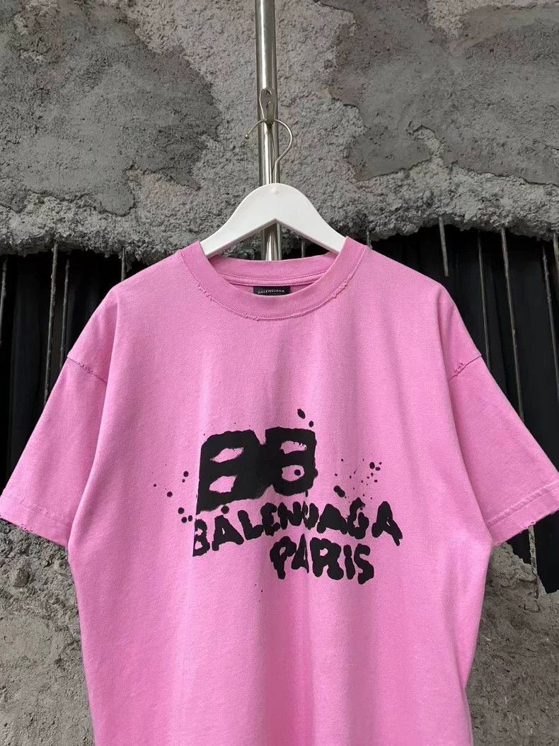 Balenciaga Balenciaga Graffiti Logo Short Sleeve Size US XS / EU 42 / 0 - 3 Thumbnail