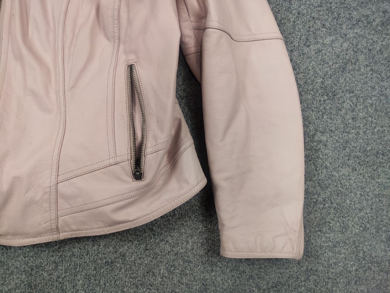 Harley Davidson Harley Davidson Leather Zip Jacket Pink Wings Vintage Y2K Size XXL / US 16-18 / IT 52-54 - 5 Thumbnail